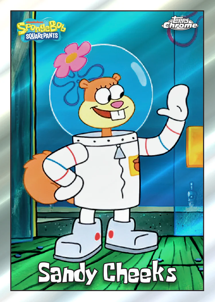 2025 Topps Chrome® SpongeBob 25th Anniversary - Hobby Box